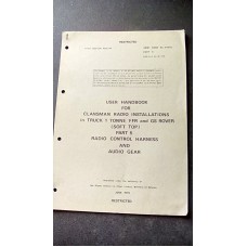 CLANSMAN USER HANDBOOK CONTROL HARNESS IN 101 FC